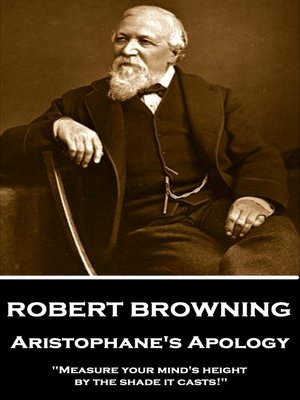cover image of Aristophane's Apology